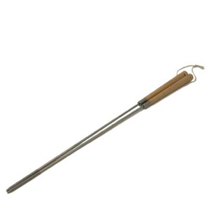 Palillos de acero inoxidable para tempura 42 cm