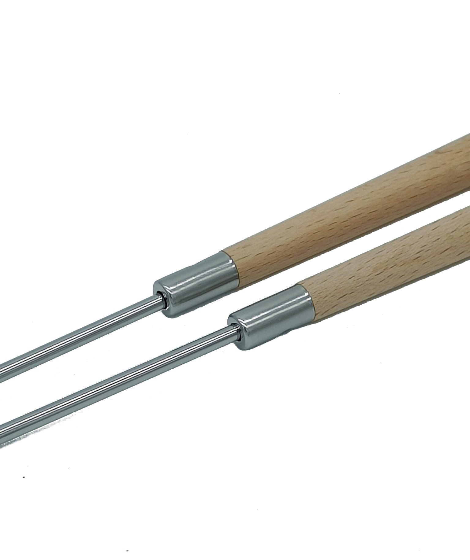 Palillos de acero inoxidable para tempura 42 cm